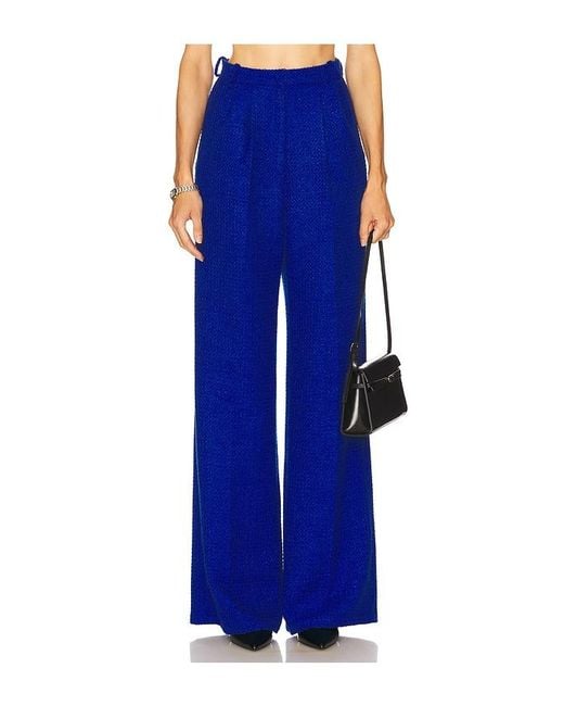 Amanda Uprichard Blue Jane Pants
