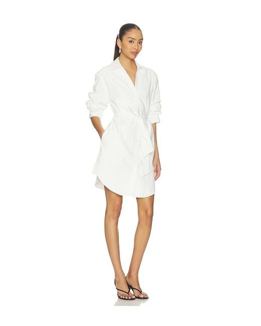 Brochu Walker White Pia Dress