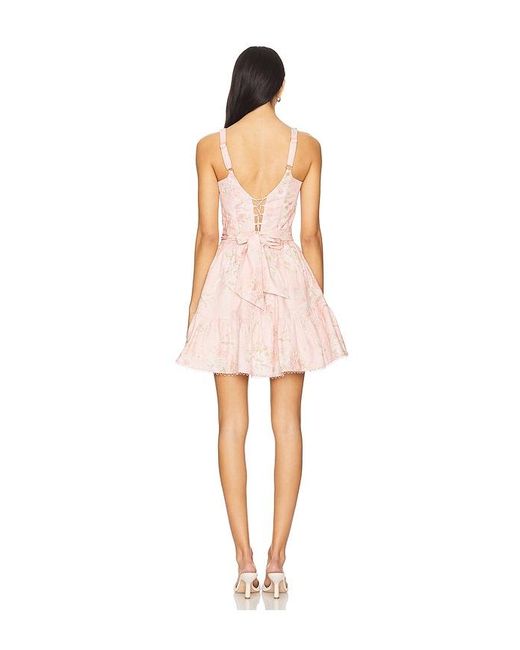V. Chapman White Betina Mini Dress