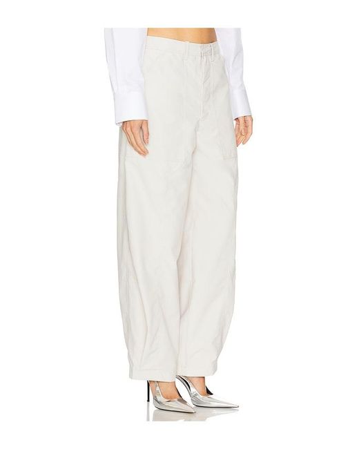 Pantalón Valya En Color Ivory Talla En Lamarque de color White