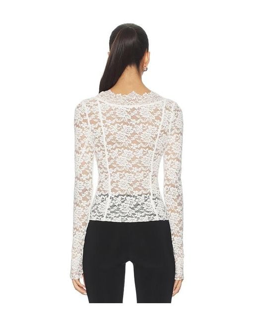 Free People Black All Night Long Sleeve
