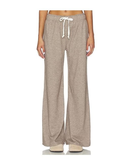 Bobi Natural Wide Leg Pant
