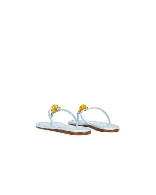 Farm Rio White Shell Flat Sandal