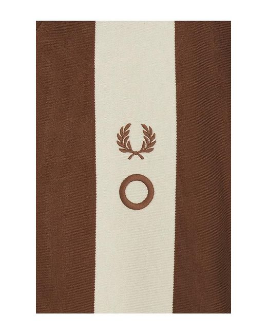 Fred Perry Blue X Craig Heavy Weight Long Sleeve Polo Shirt for men