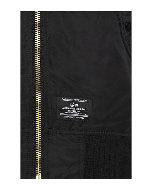 Alpha Industries Black 2B Apollo Gen Ii Flight Jacket for men