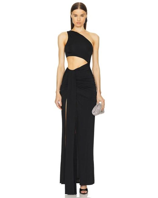 Michael Costello Black Lilith Gown