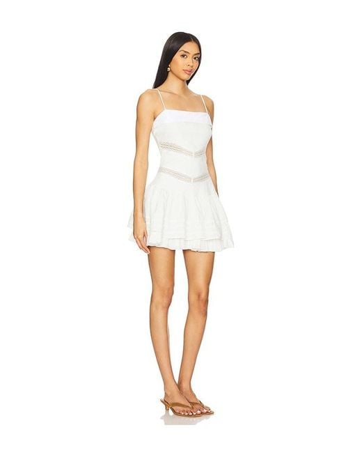 Free People White X Free-Est Bliss Beauty Mini Dress