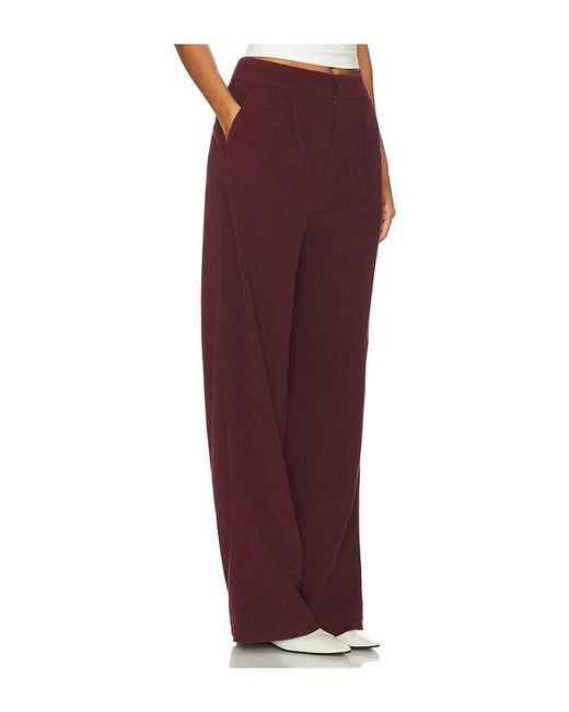 Varley Red Floris Wide Leg 29.5 Pant