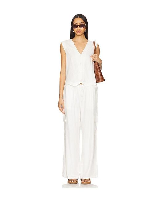 Beach Riot White Darcy Vest