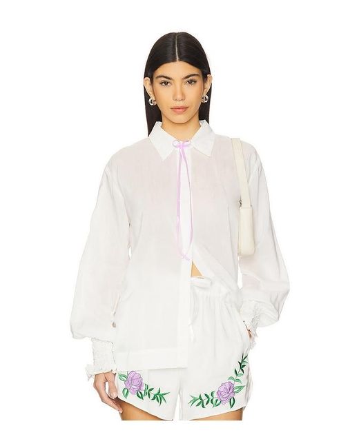 SWF White Ribbon Boland Shirt