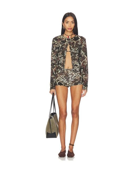 Siedres Black Afra Short