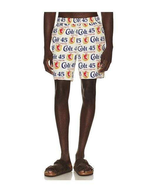 Brixton Black X Colt 45 7 Everyday Stretch Hybrid Short for men