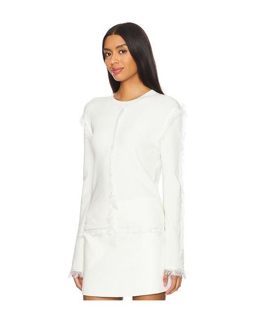 NonChalant Label White Alma Top