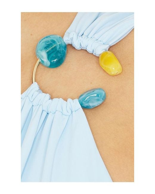 Baobab Blue Canoa Maxi Dress