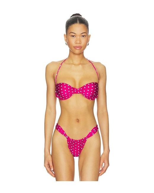 VDM Pink Polly Bikini Top