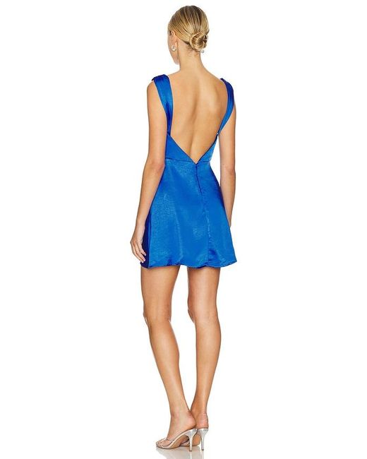Runaway the Label Blue Havanna Mini Dress
