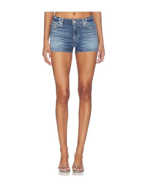 7 For All Mankind Blue Shorts