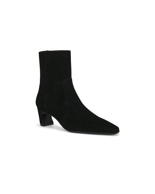 Stuart Weitzman Black Stassi Zip Bootie 50