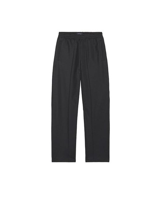 Fred Perry Black Canvas Track Pant for men