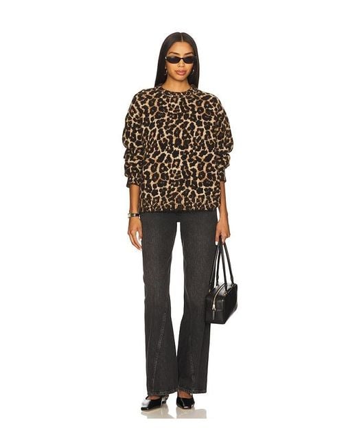 Anine Bing Black Sydney Crew Sweater