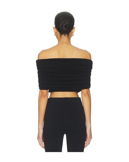 SER.O.YA Black Emory Top