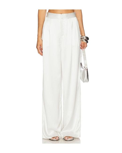 NonChalant Label White Gerade Hose Rollo