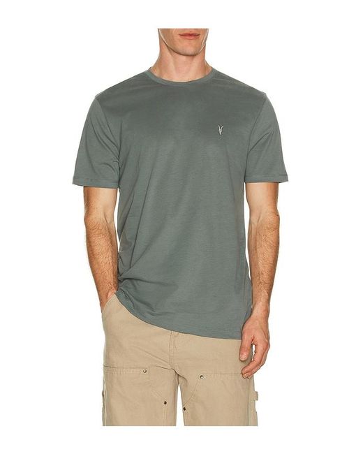 AllSaints Gray Brace Crew 3 Pack Tee for men