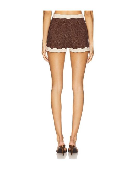 retroféte Black Kait Knit Short