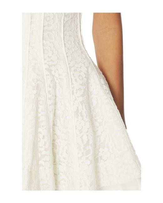 V. Chapman White Rosemary Mini Dress