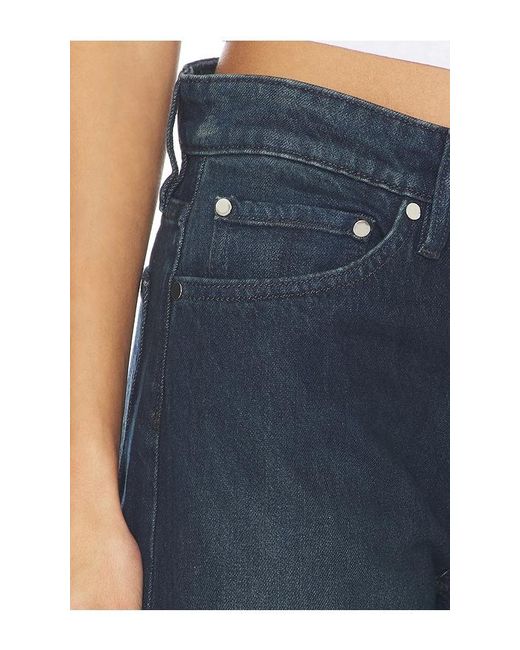 EB DENIM Blue Alida Loose Bowed