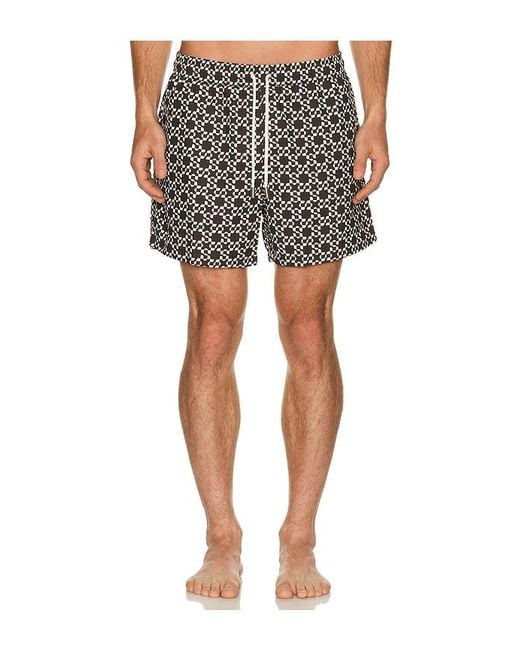 Jonathan Simkhai Black Malachi Swim Shorts for men