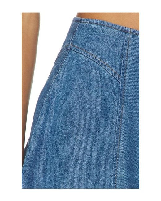 PAIGE Blue Joelle Short