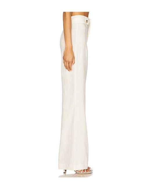 Hevron White Carlin Pant