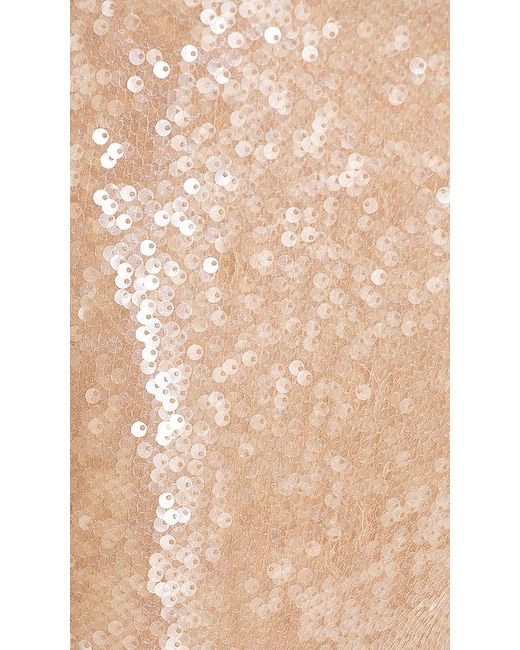 Lovers + Friends Natural Stevie Sequin Pant