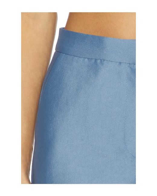 ALIGNE Blue Figaro Satin Trouser