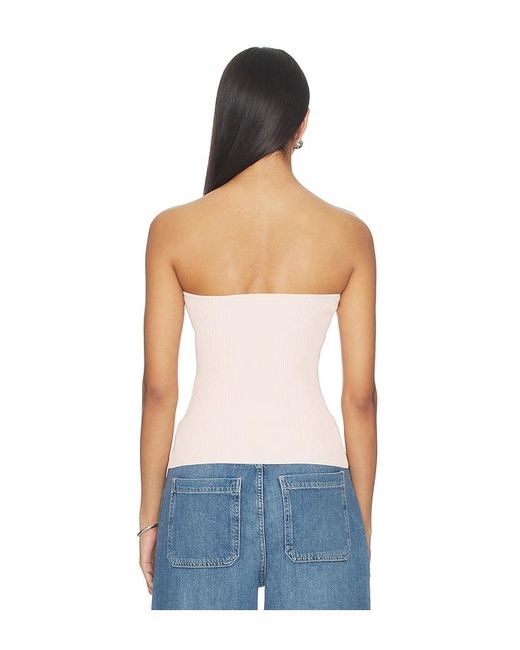 DL1961 Blue Dl Tube Top Instasculpt Rib