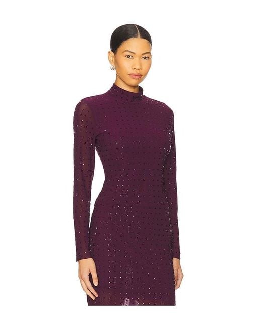 Steve Madden Purple Melvina Top