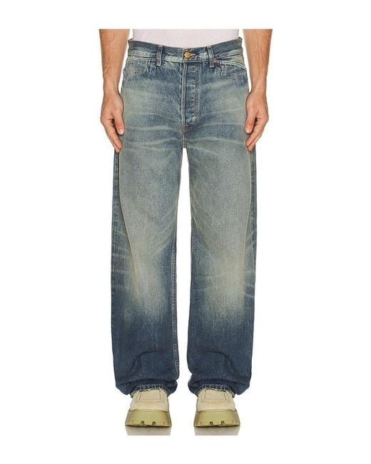 Brain Dead Blue Type 00 15Oz Selvedge Denim Pant for men