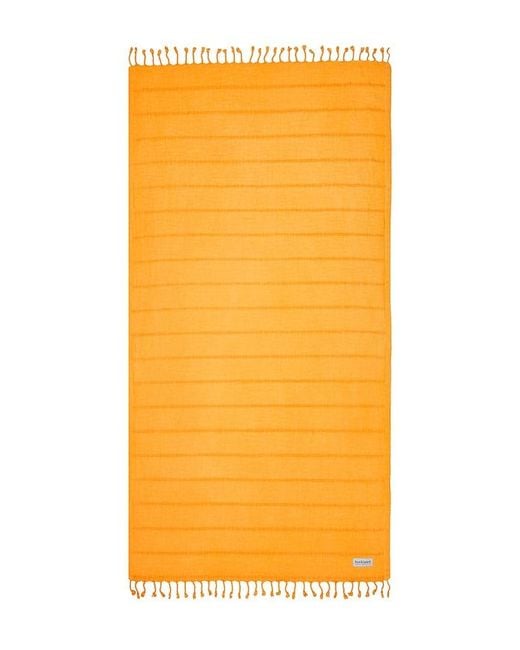 Sunkissed Orange Tuscany Sand Free Beach Towel