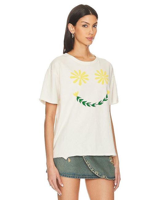 Free People Green X We The Free Sunshine Smiles Tee