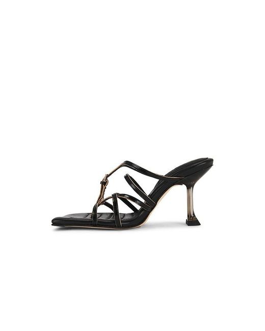 Miista Black Koya Stappy Sandal