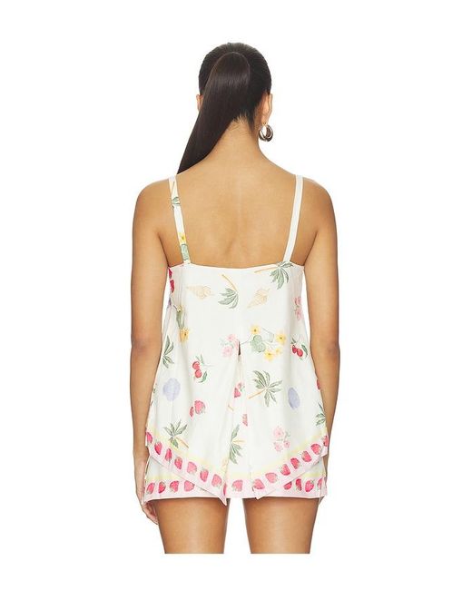 Amanda Uprichard White Keyshia Top