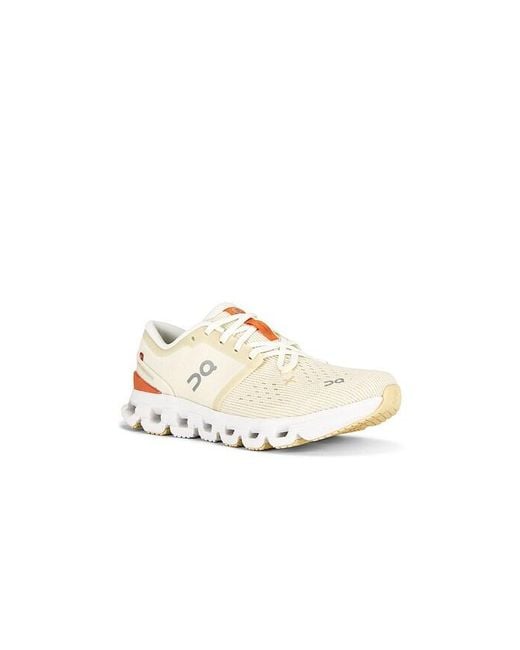 On Shoes White Sneakers Cloud X 4