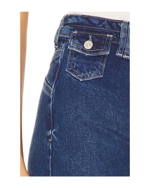 Free People Blue X We The Free Kellee High Rise Palazzo Wide Leg