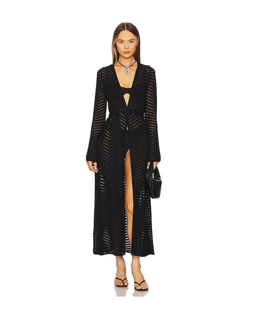 Devon Windsor Black Elliott Robe