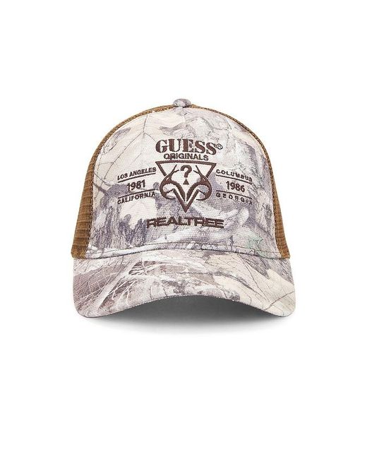 Guess Multicolor X Realtree Trucker Hat for men