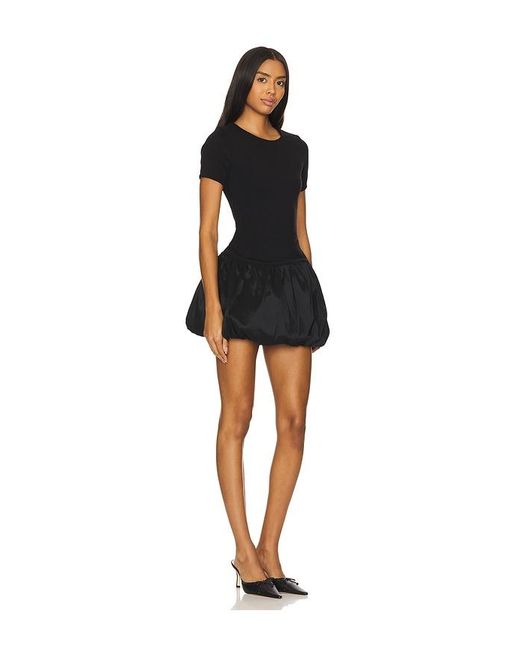 MAJORELLE Black Lana Mini Dress