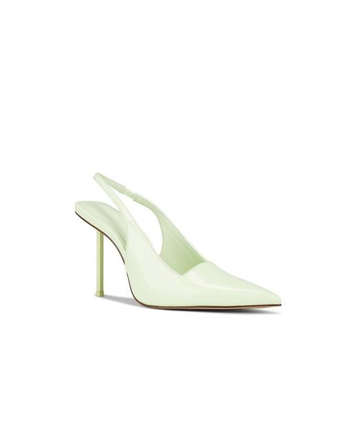 Femme LA White X Revolve G63 Slingback Pump