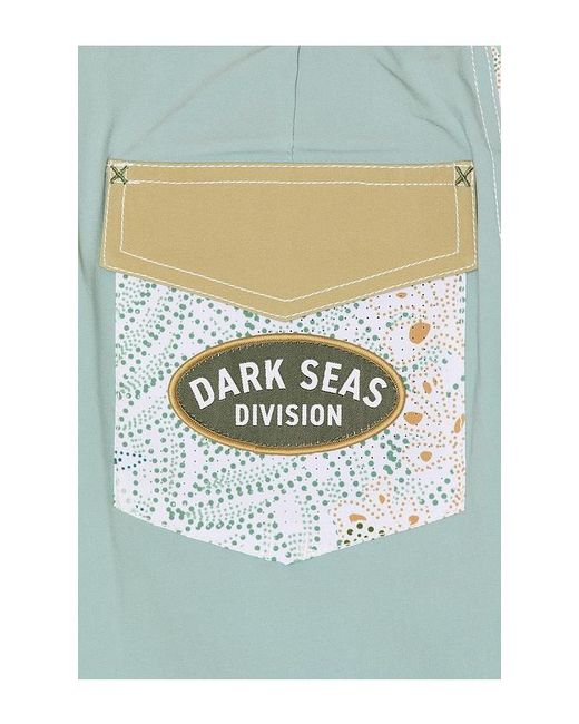 Dark Seas Blue Rincon Boardshort for men