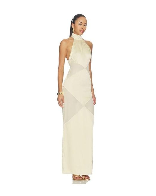 Lovers + Friends White Mariella Gown